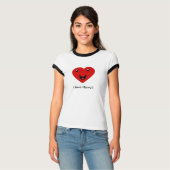 私はハワイが大好きだ Tシャツ (正面フル)