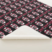 私はハンサムな抽象芸術顔ケースメイトiPhoneケースT シェルパブランケット (3/4)