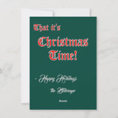 私はハンチ得ーだ シーズンカード (裏面)