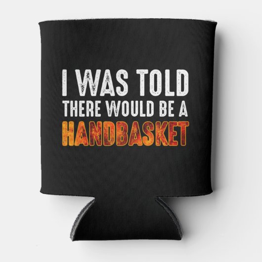 私はハンドバスケットがあると言われた 缶クーラー (正面)