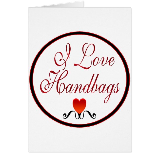 私はハンドバッグを愛します (正面)