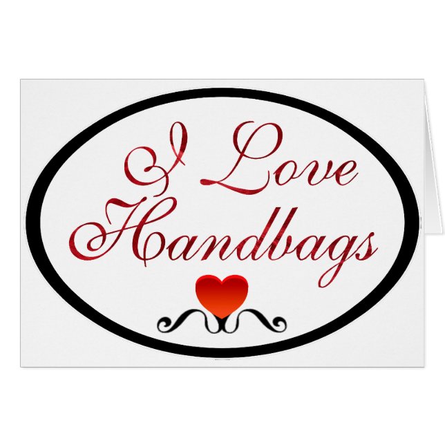 私はハンドバッグを愛します (正面横)