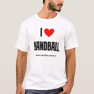 私はハンドボールを愛します Tシャツ