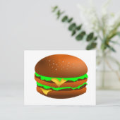 私はハンバーガーが好きだ ポストカード (スタンド正面)