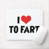 私はハートが大好き マウスパッド (マウス)