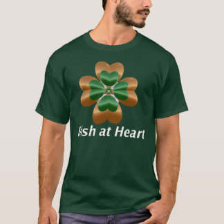私はハートでアイルランド語です Tシャツ