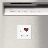 私はハートと一緒に マグネット (インサイチュ (食洗機))