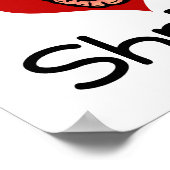 私はハートエビ ポスター (角)