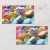 私はハートキャンデーの、愛します 名刺 (正面/裏面)