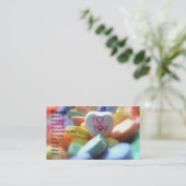 私はハートキャンデーの、愛します 名刺 (スタンド正面)