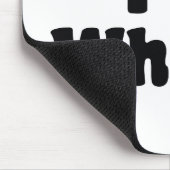 私はハートクジラを愛する – ホエール恋人 マウスパッド (コーナー)