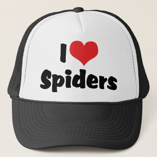 私はハートクモが大好き キャップ (正面)