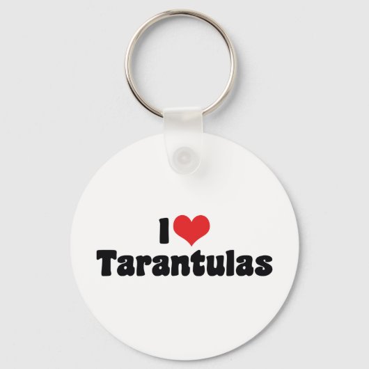 私はハートクモが大好き キーホルダー (正面)