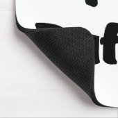 私はハートバッファローが好き マウスパッド (コーナー)