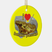 私はハートパンケーキが好き…タイ通り セラミックオーナメント (右)
