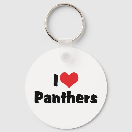 私はハートパンザーが大好き キーホルダー (正面)