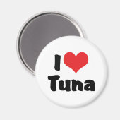 私はハートマグロが大好き マグネット (正面/裏面)