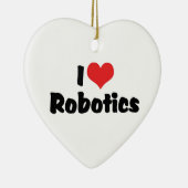 私はハートロボットが大好き セラミックオーナメント (右)