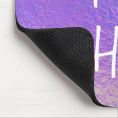 私はハート人事オフィスのギフトが大好き マウスパッド (コーナー)