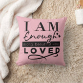 私はハート付きカスタムリバーシブルピローが大好き クッション (ブランケット)