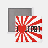 私はハート日本！ マグネット (正面/裏面)
