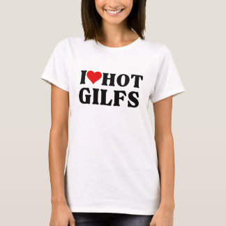 私はハート熱いGILFsセクシー祖母が大好き Tシャツ