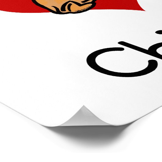 私はハート鶏 ポスター (角)