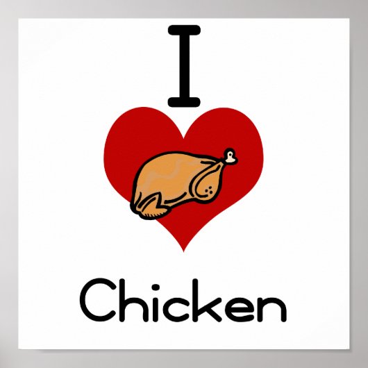 私はハート鶏 ポスター (正面)
