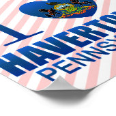 私はハーバータウン大好きPA ポスター (角)