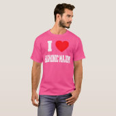 私はハーモニックメジャーが大好き Tシャツ (正面フル)