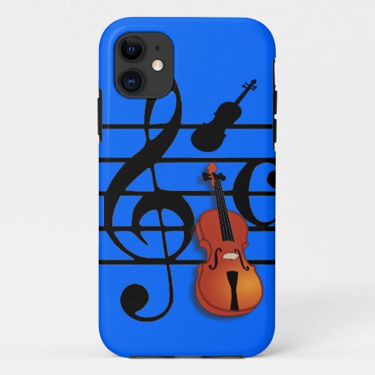 私はバイオリンだ Case-Mate iPhoneケース (裏面)