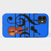 私はバイオリンだ Case-Mate iPhoneケース (裏面(横))