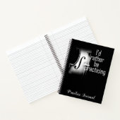 私はバイオリンの練習をしたい ノートブック (内部)