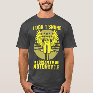 私はバイクに乗って来る夢を奪わない Tシャツ