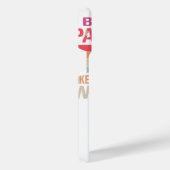 私はバイクもしくは自転車に乗る人パポー父の日ウィーリー自転車クールだ iPhoneケース (右側面)