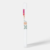 私はバイクもしくは自転車に乗る人パポー父の日ウィーリー自転車クールだ iPhoneケース (左側面)