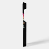 私はバイクもしくは自転車に乗る人マムー神父の日ウィーリー自転車クールだ iPhoneケース (左側面)