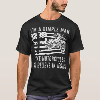 私はバイシンプルクが好きなの男信じです Tシャツ