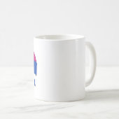 私はバイセクショナル コーヒーマグカップ (正面右)