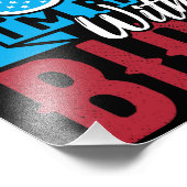 私はバイデン氏に夢中だ フォトプリント            (角)