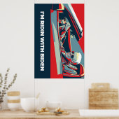 私はバイデン氏に夢中だ ポスター (キッチン)