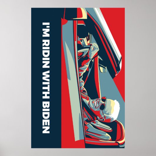 私はバイデン氏に夢中だ ポスター (正面)