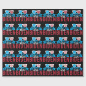 私はバイデン氏に夢中だ ラッピングペーパー (フラット)