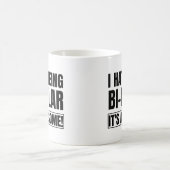 私はバイポーラそのカニエ西素晴らし級を嫌う コーヒーマグカップ (中央)