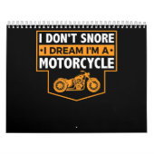 私はバイ実在ク愛好家向けのバイクリストの贈り物です。 カレンダー (カバー)