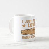 私はバグッテが大好きよ! コーヒーマグカップ (正面左)