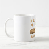 私はバグッテが大好きよ! コーヒーマグカップ (左)