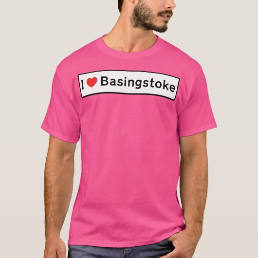 私はバシンストークが大好き Tシャツ (正面)