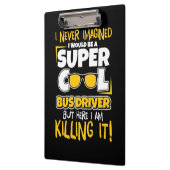 私はバスの運転手すごいだカッコいいろう クリップボード (左)