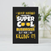 私はバスの運転手すごいだカッコいいろう 出欠カード (スタンド正面)